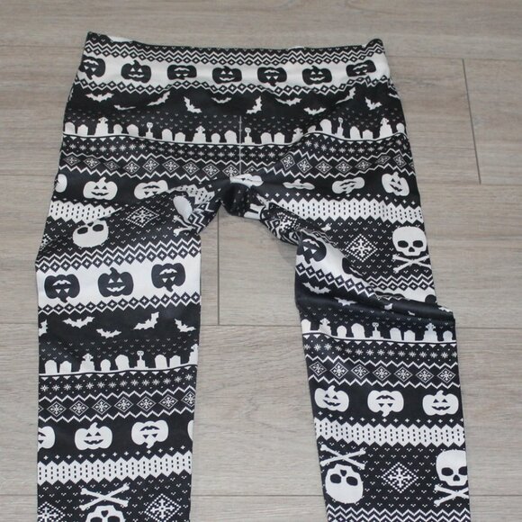 Halloween!! No Boundaries Women Size M(7-9) Halloween Patterned Leggings - Picture 1 of 3